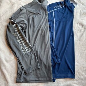 Columbia Gray Long Sleeve Shirt